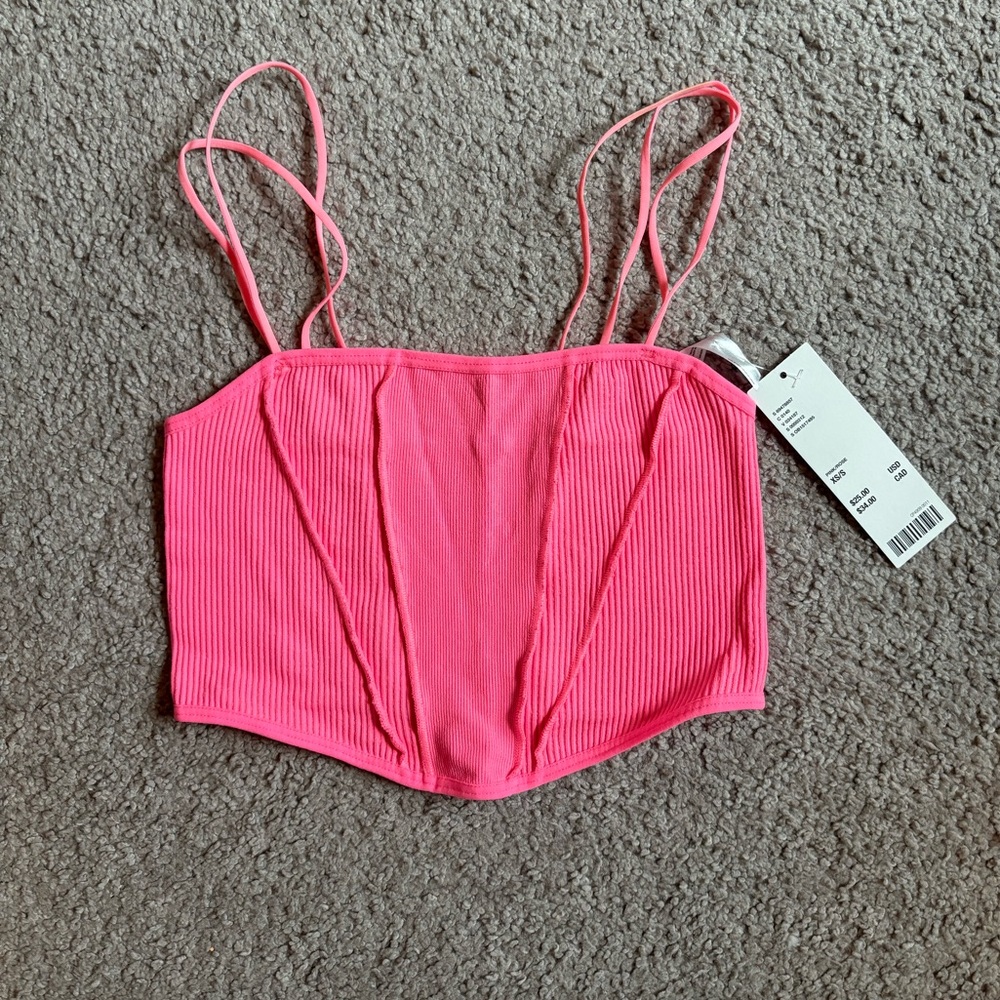 Urban Outfitters Neon Pink Camisole